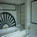 Bathroom in Carrara and Gree Guatemala Marble